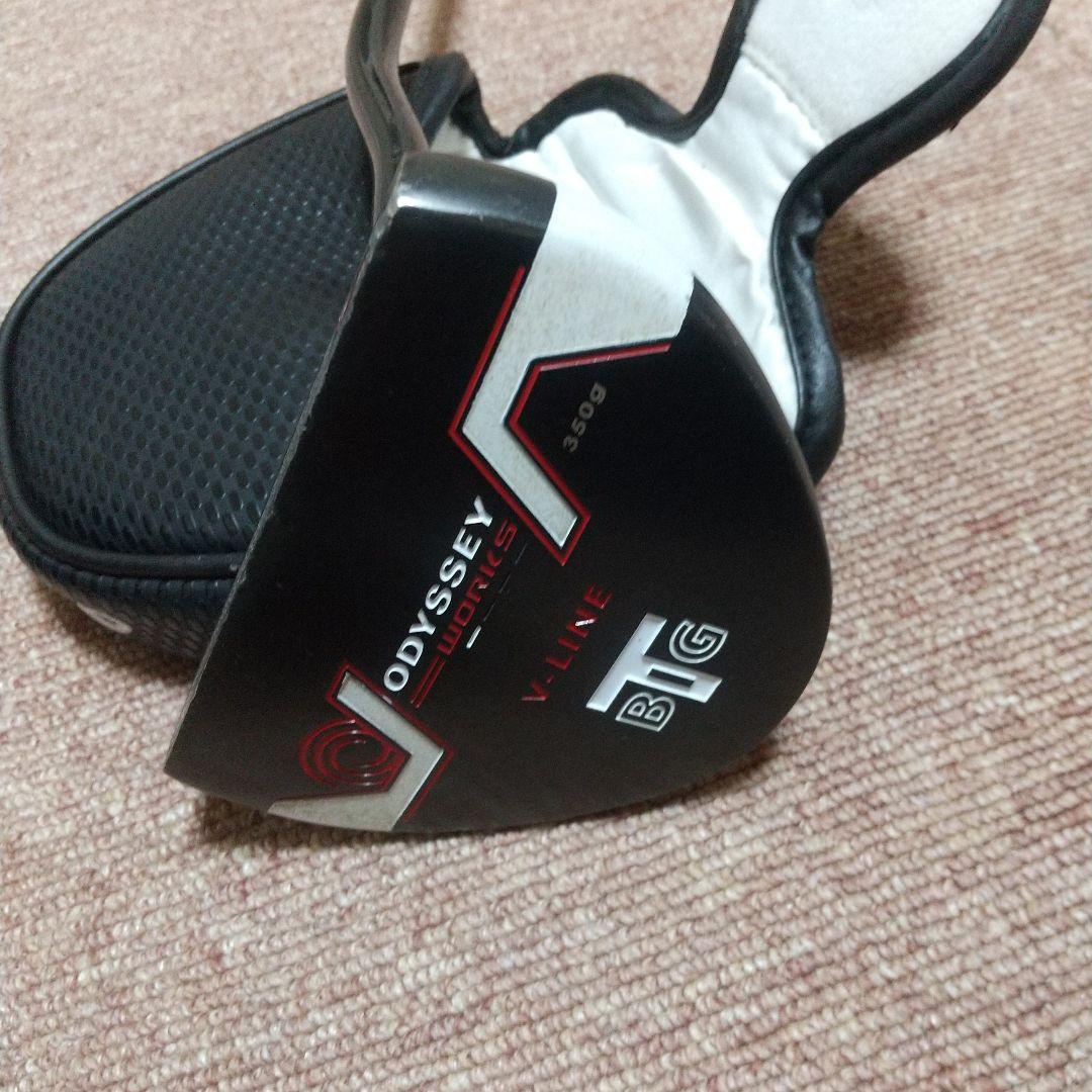 ODYSSEY BTG 350 パター ヘッドカバー付き