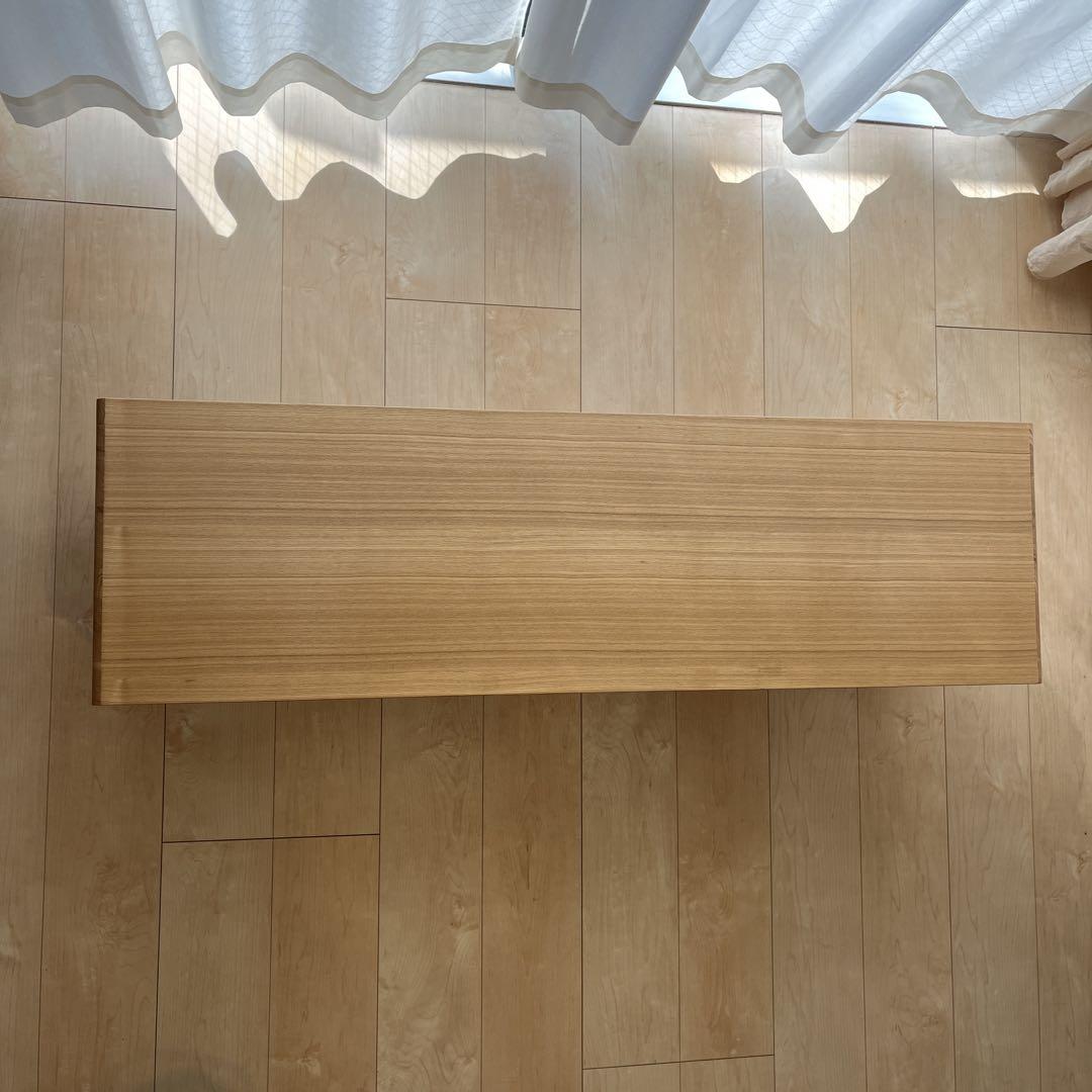 タモ材テレビボード 120cm