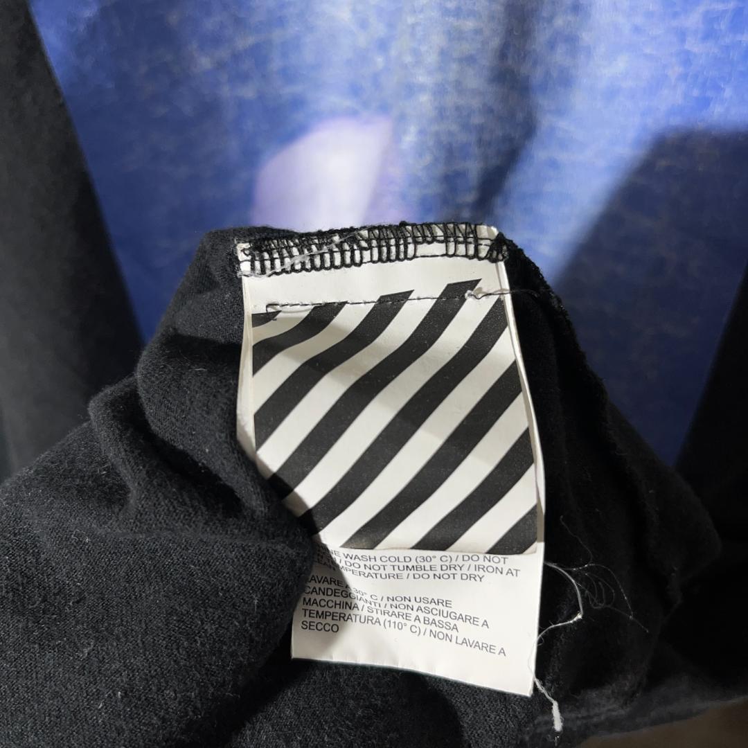 [大人気]　オフホワイト　ロングTシャツ　ビックプリント◎　フォトT　存在感◎