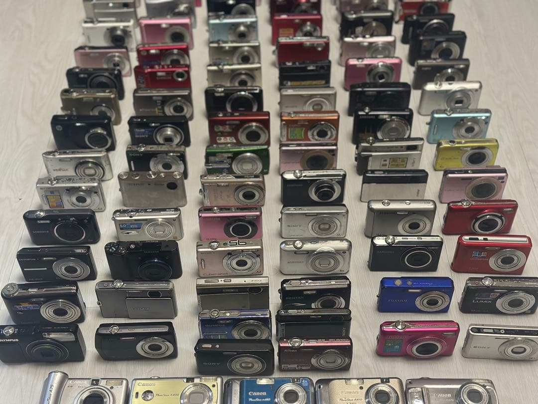 【Canon23台】デジタルカメラ115台大量まとめセット [ジャンク] ②