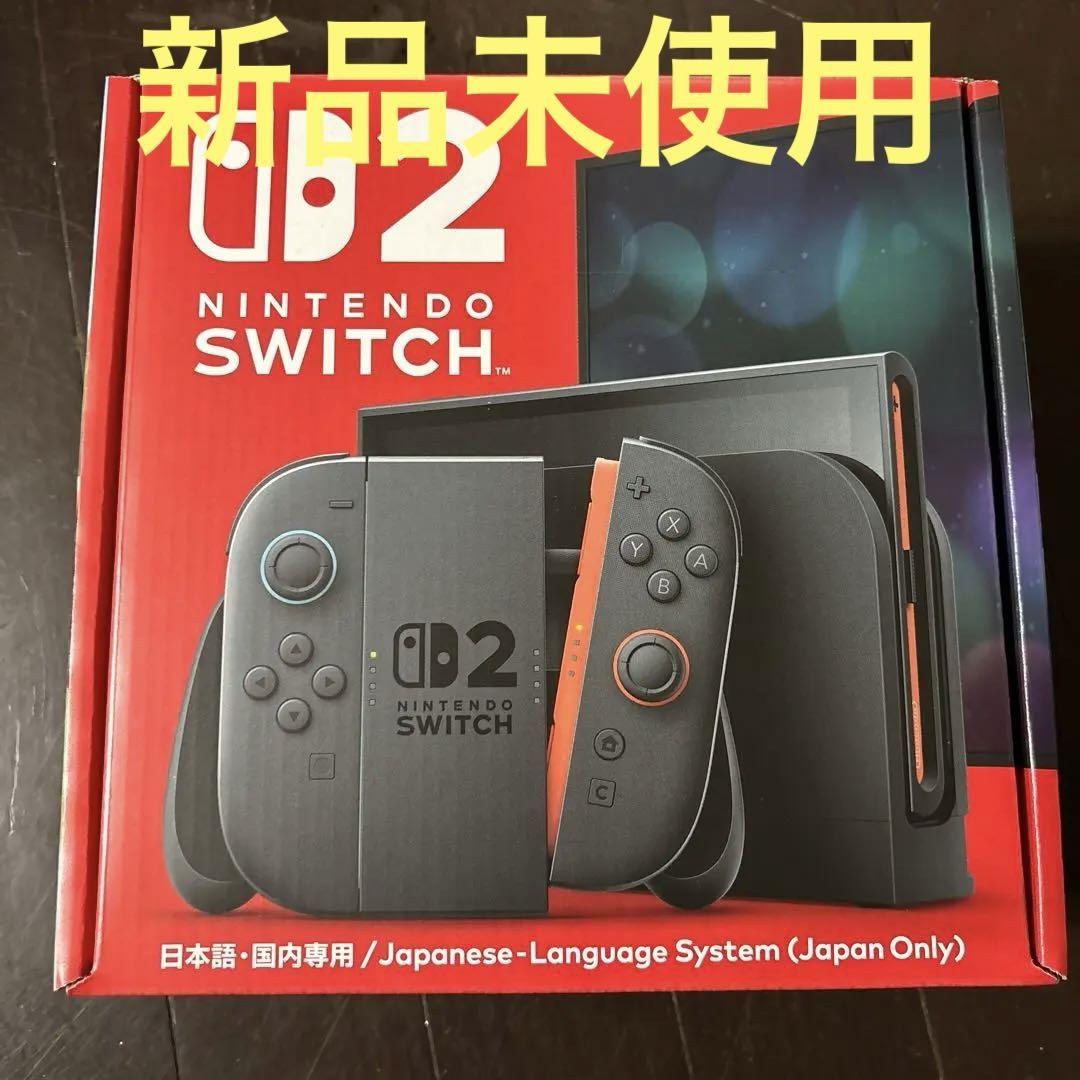 Nintendo Switch 2 本体 日本語専用 任天堂 新品 Nintendo Switch 2 本体(日本語・国内専用) マリオ