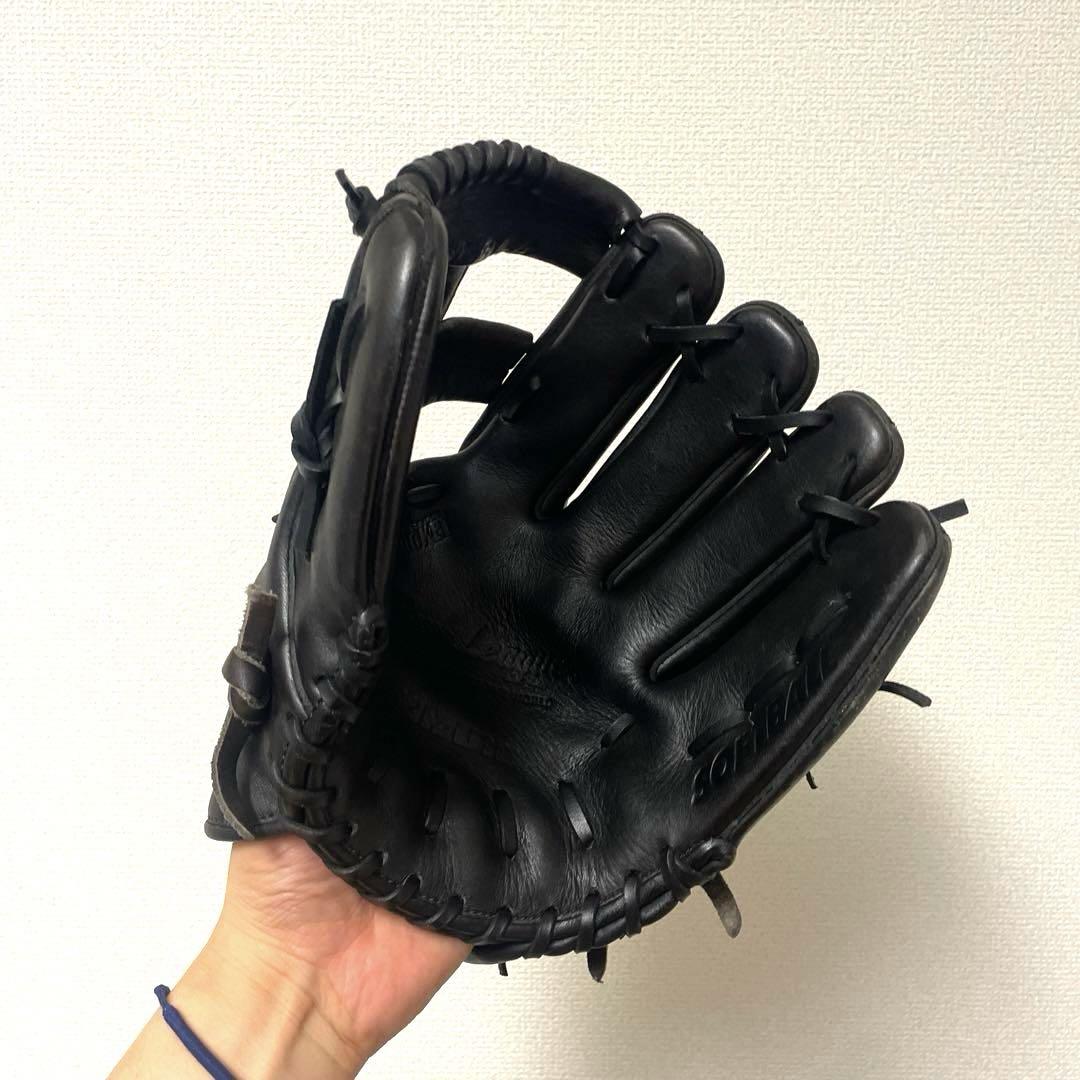 167 ミズノ ビューリーグ 極美品 ソフトボール 内野手用グローブ