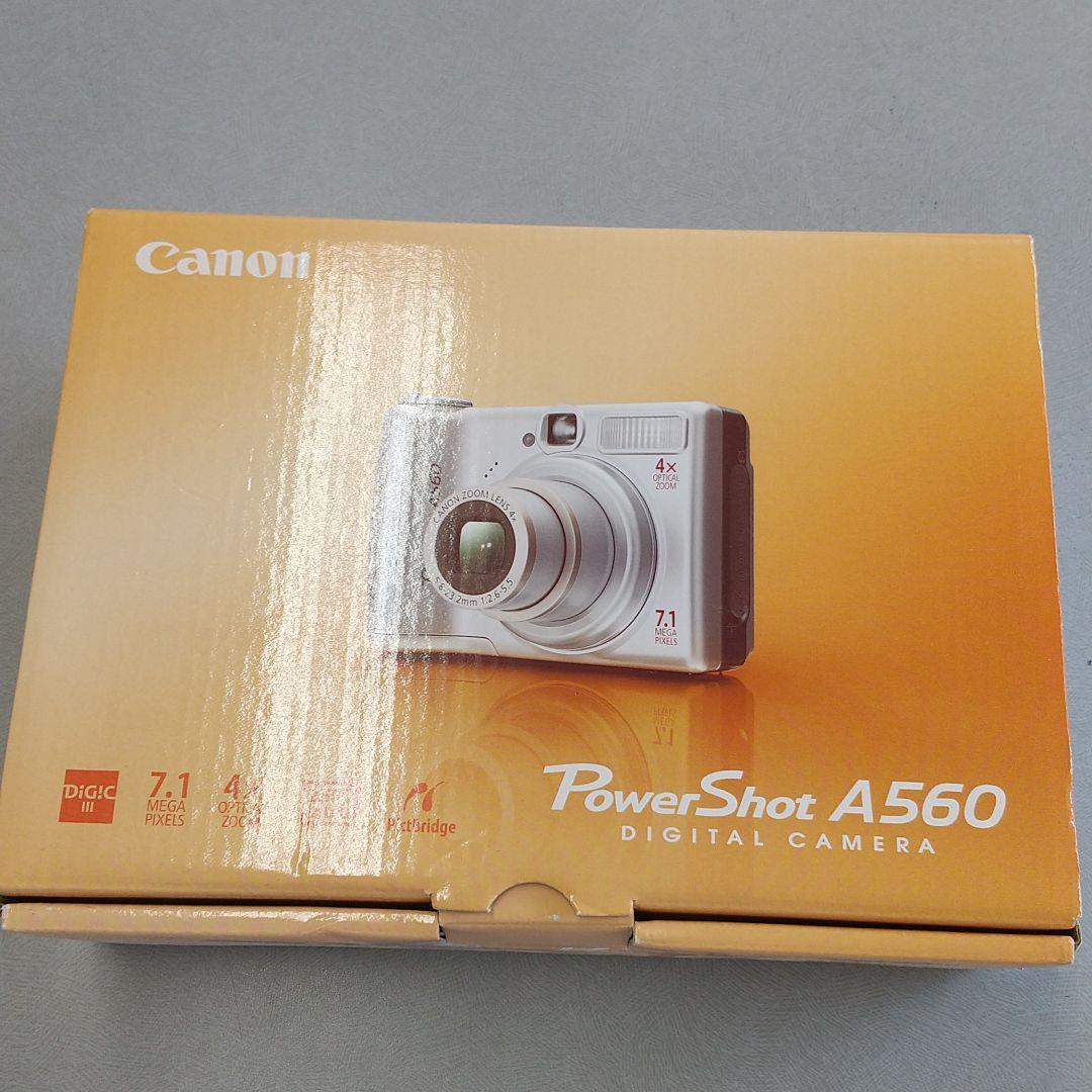 新品 Canon PowerShot A560 キャノン デジカメ