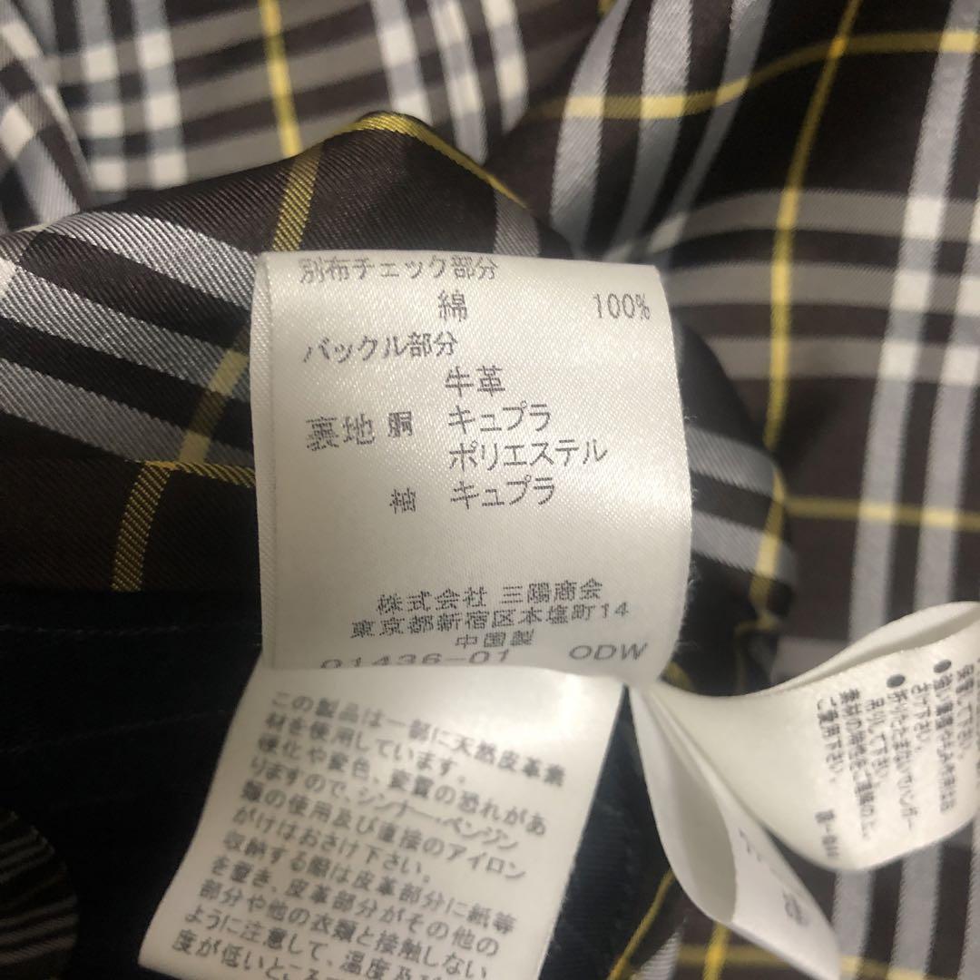 バーバリーブラックレーベルコート