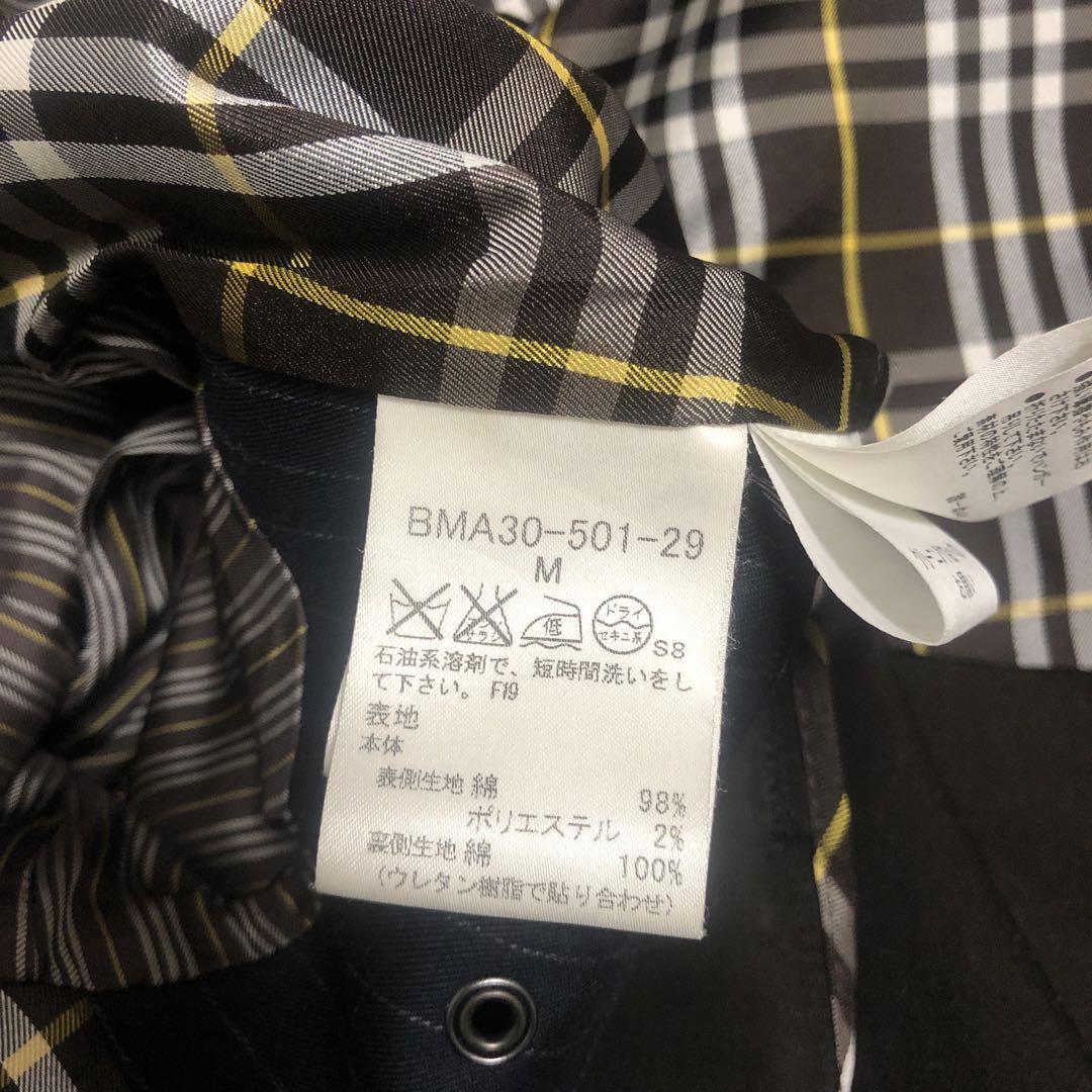 バーバリーブラックレーベルコート