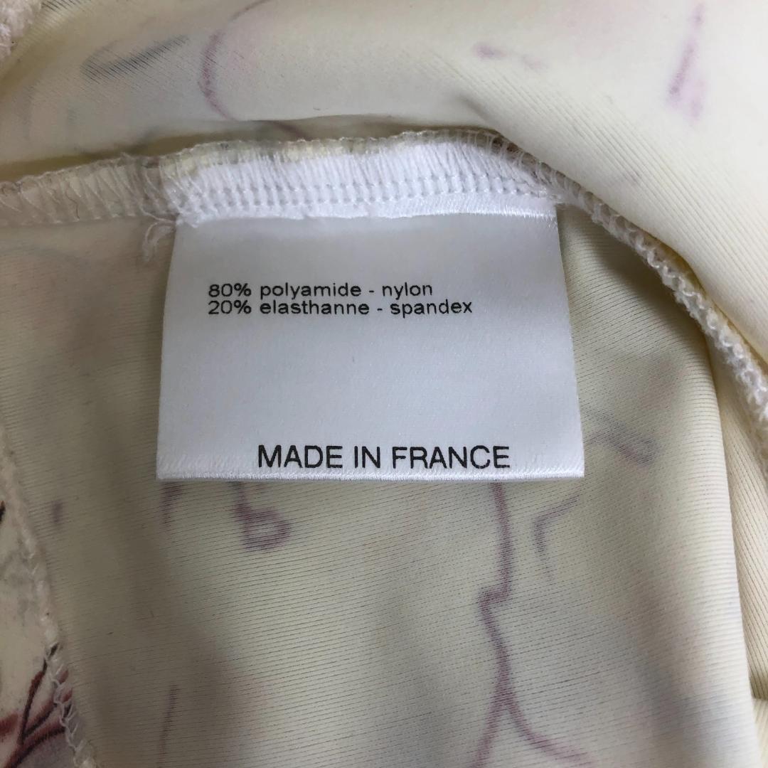 ☆希少・美品☆CHANEL 98C マイヨ Tシャツ カメリア柄 サイズ40