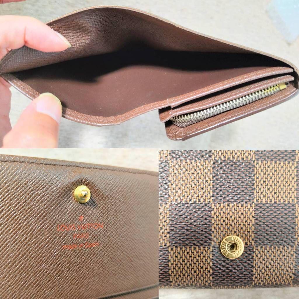 【LOUIS VUITTON】ダミエL字ファスナー二つ折り財布★超超美品!!★
