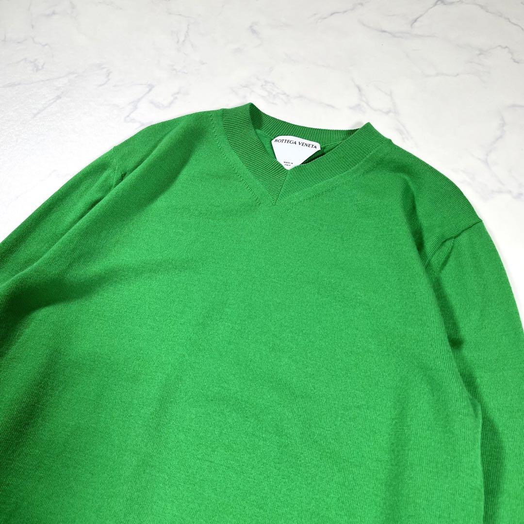 【極美品】BOTTEGA VENETA ボッテガヴェネタ　Vネックニットセーター