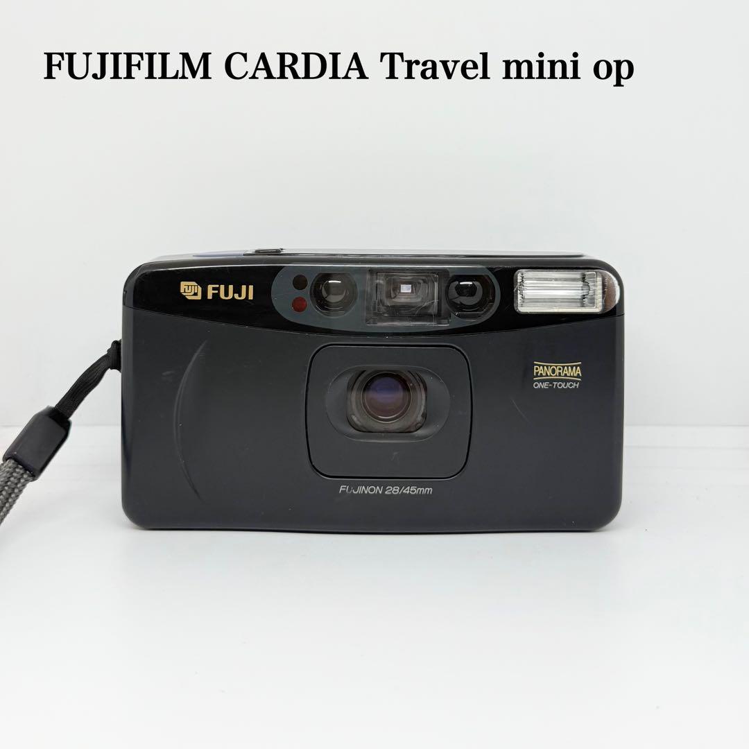 完動品】FUJIFILM CARDIA Travel mini op - メルカリ