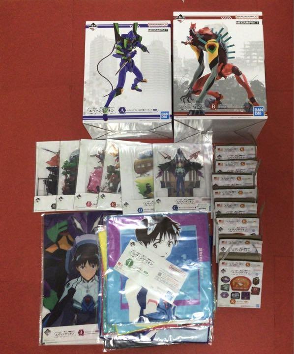 一番くじエヴァンゲリオンABフィギュアCDEFGHビジュアルスタンド36種セット 一番くじエヴァンゲリオンABフィギュアCDEFGHビジュアルスタンド36種セット
