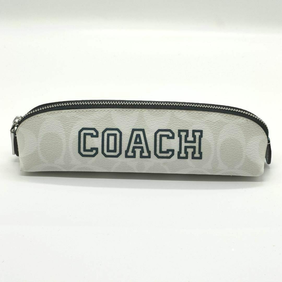 [COACH] シグネチャー ペンシル ケース CC054(ホワイト)