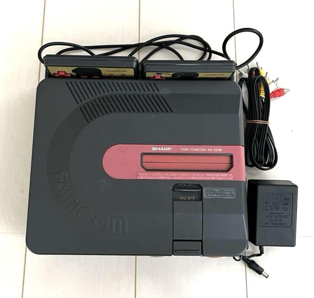 シャープ ツインファミコン 黒 AN-500B