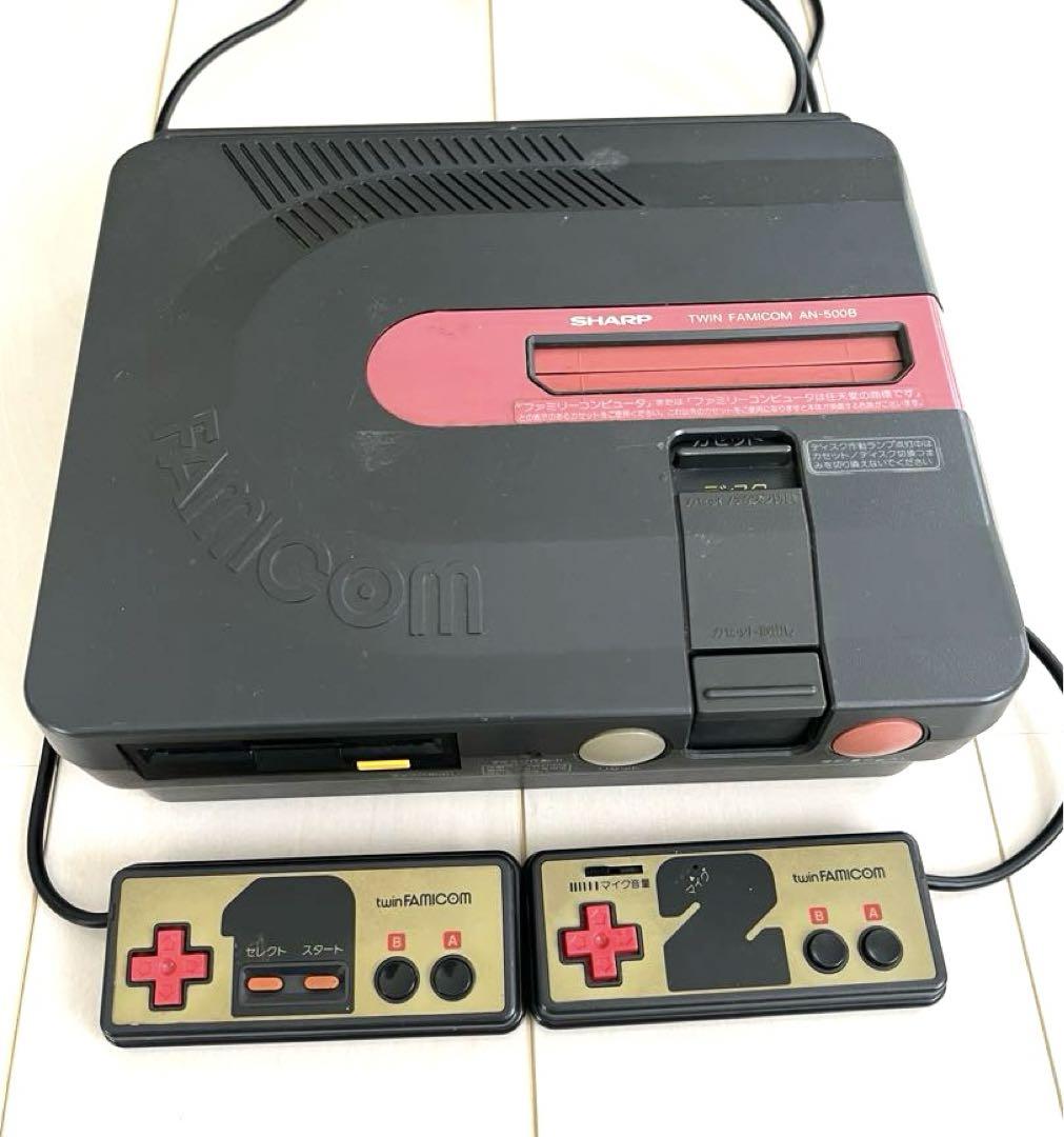 シャープ ツインファミコン 黒 AN-500B