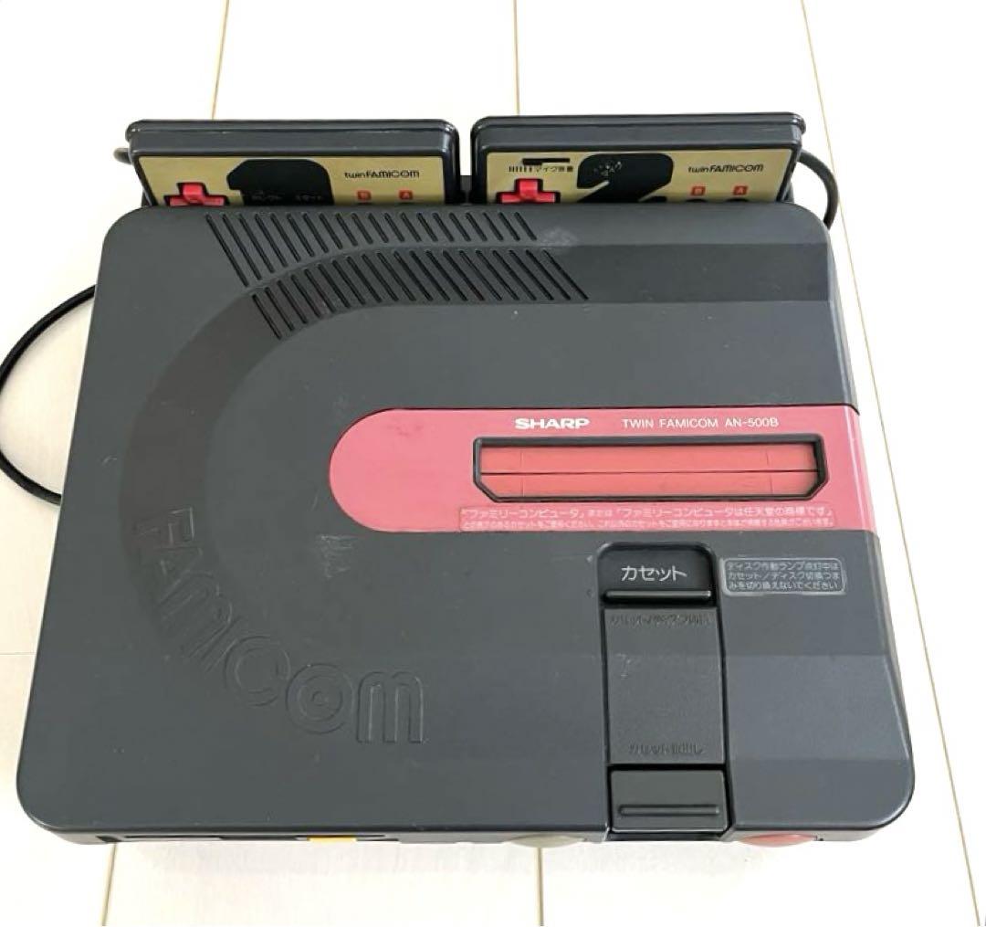 シャープ ツインファミコン 黒 AN-500B