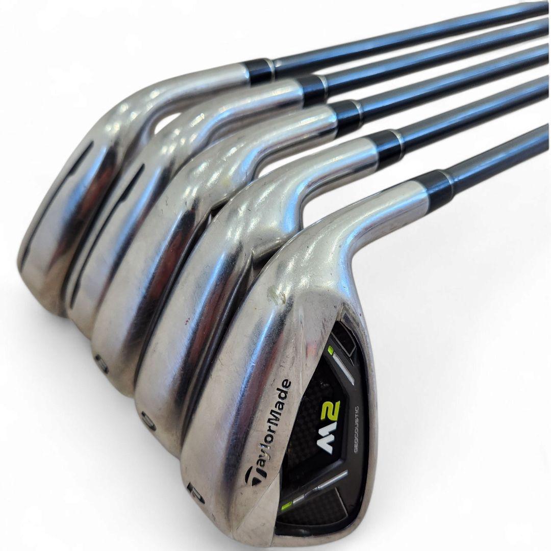 TaylorMade - テーラメイド　M2アイアン　2017   5〜9,P,A,S   8本セット Amazon.co.jp: TAYLOR MADE(テーラーメイド) M2 アイアンセット