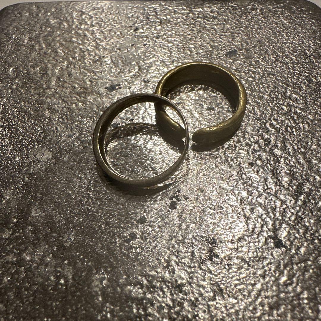 k18WG ホワイトゴールド リング目立った傷や汚れなし