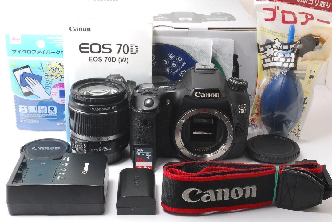 Wi-Fi搭載 ❤️Canon EOS 70D❤️高画質❤️動画撮影❤大人気
