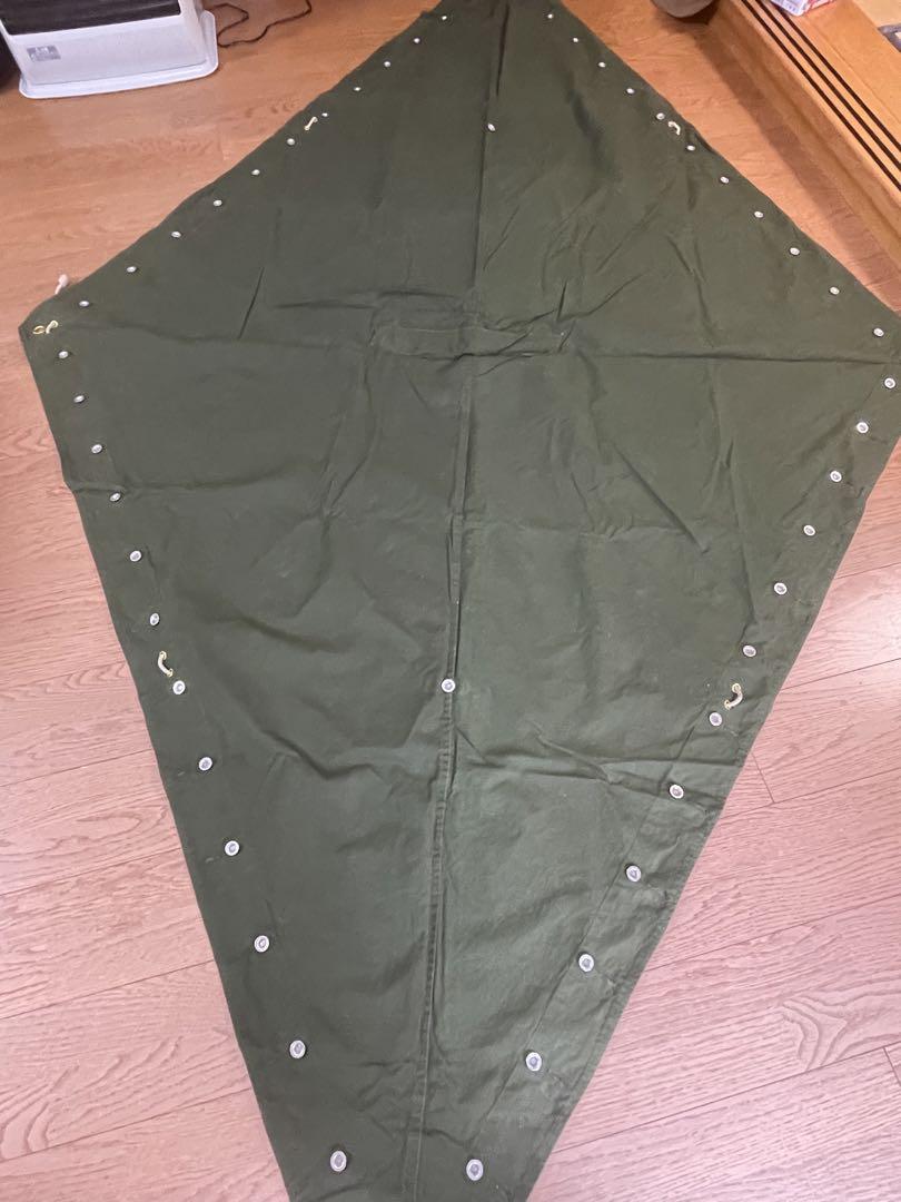 驚きの価格が実現！ ノルウェー軍幕 極美品 2枚 ODカラー テント・タープ