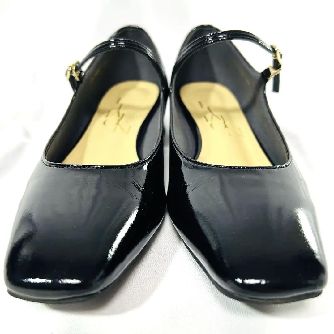【極美品】LE TALON ルタロン 22 メリージェーン スクエア ストラップ