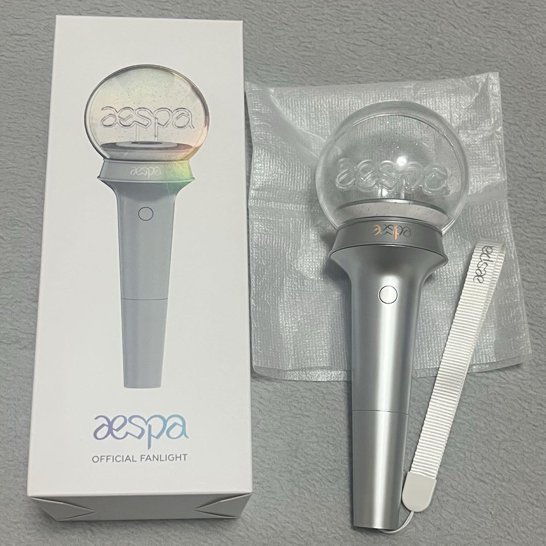 aespa ペンライト　公式　箱あり　美品