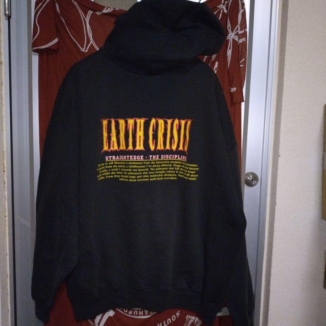 アース·クライシス 90s パーカー　jerzees EARTH CRISIS