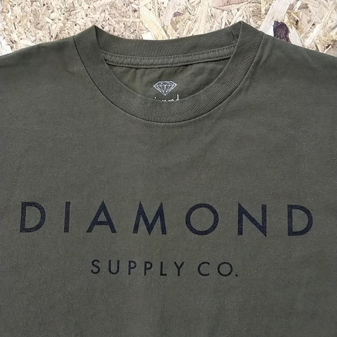 ダイヤモンド　Diamond　半袖Tシャツ　M　アメリカ製　US古着[122]
