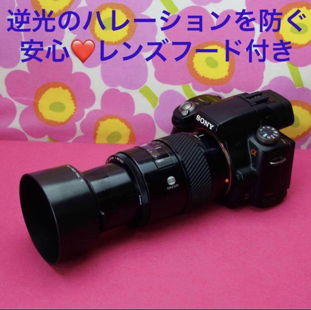 野球や運動会撮影に❤️ソニーα55❤️Zeiss神レンズ付き❤️スマホに写真転送OK 野球や運動会撮影に❤️ソニーα55❤️Zeiss神レンズ付き