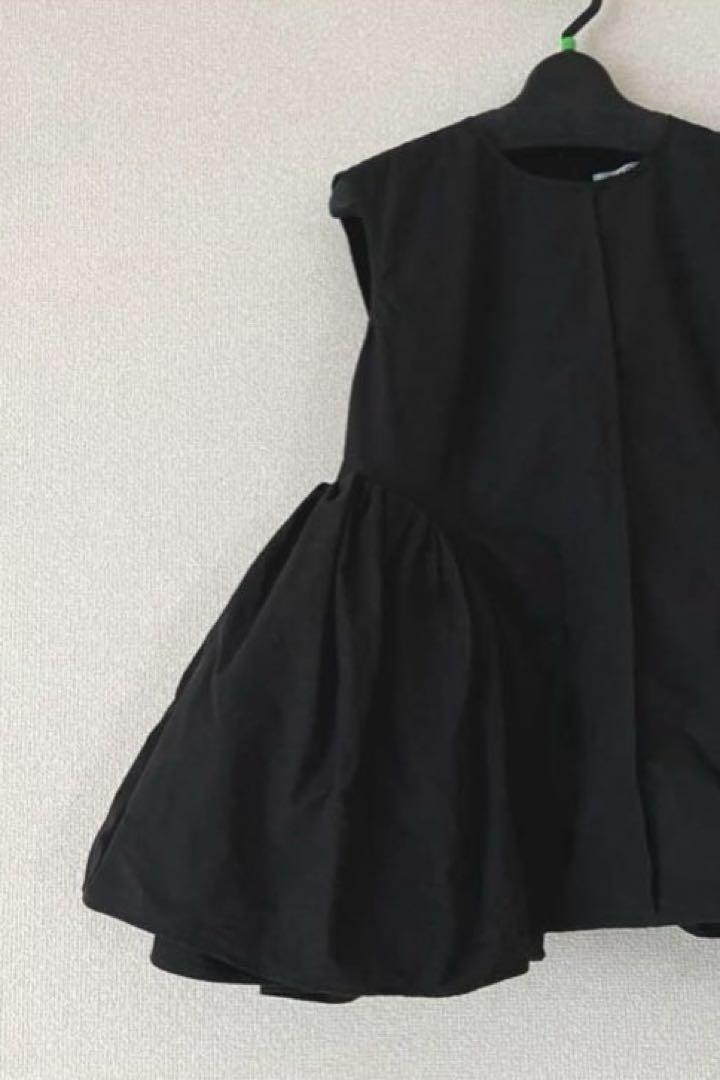 ✨美品✨リコトーキョー RIKO Tokyo メレンゲブラウス ブラック 黒