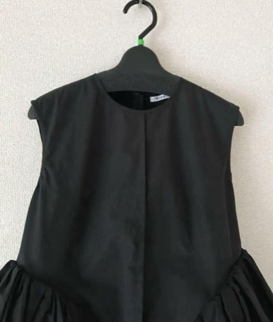 ✨美品✨リコトーキョー RIKO Tokyo メレンゲブラウス ブラック 黒