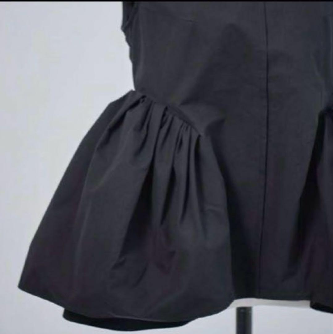 ✨美品✨リコトーキョー RIKO Tokyo メレンゲブラウス ブラック 黒