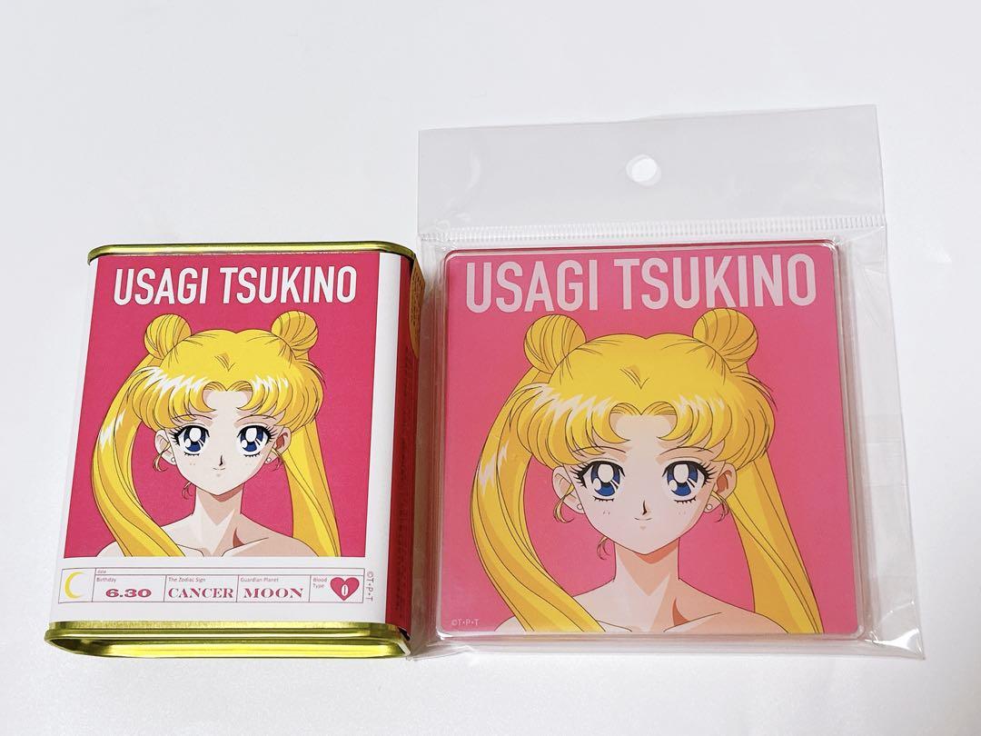 セーラームーン アクリルコースター＆スタンドセット ドロップ缶