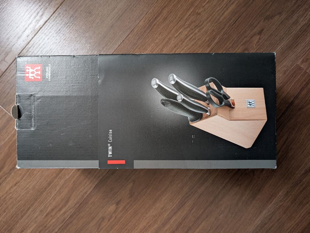 ツヴィリング キッチンナイフセット ブロック ナイフ3本 ハサミ シャープナーZwilling J.A. Henckels