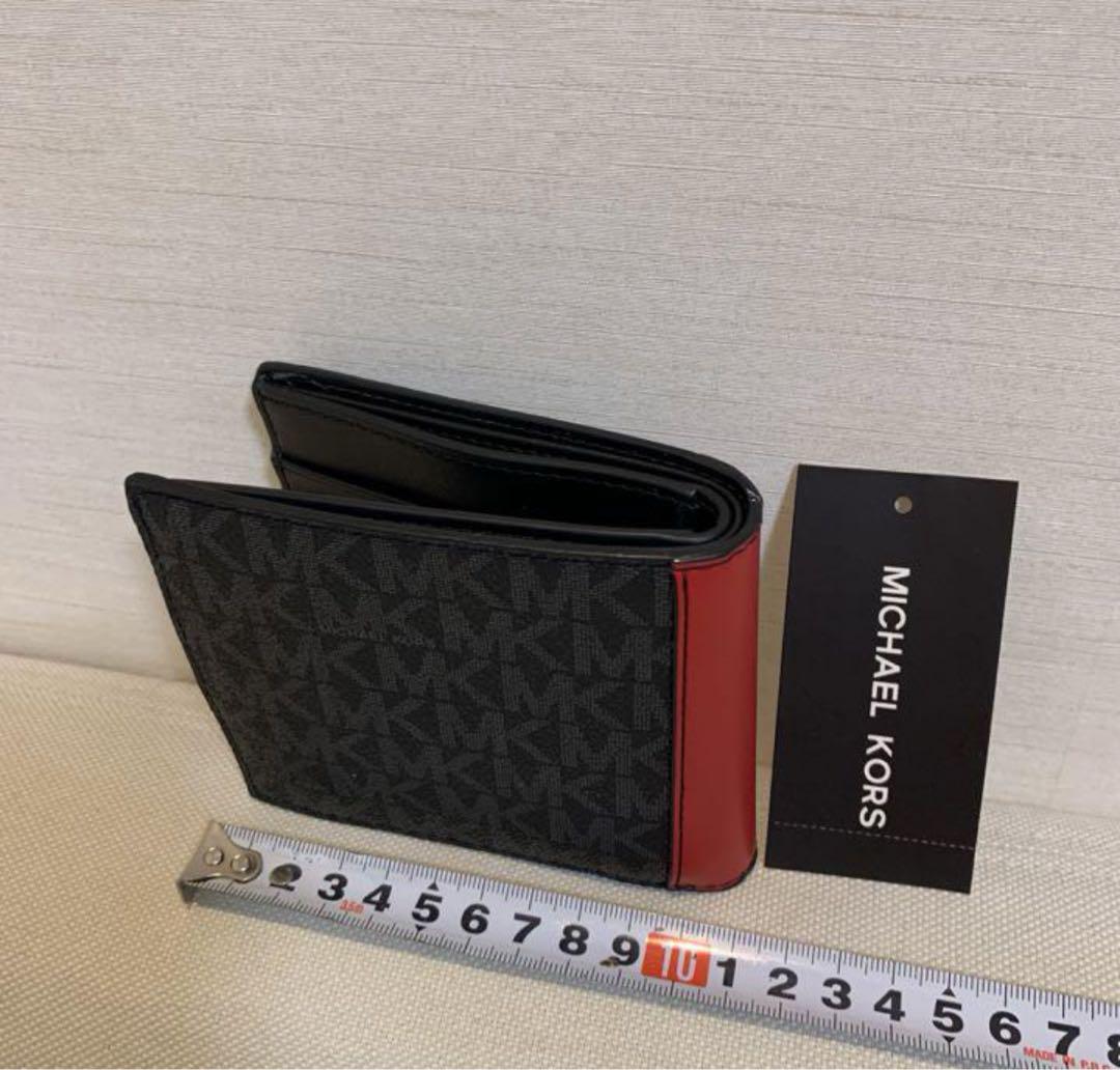 マイケルコース 折財布 札入れ 新品 クーパー Cooper ロゴ マイケルコース 折財布 札入れ 新品 クーパー Cooper ロゴ