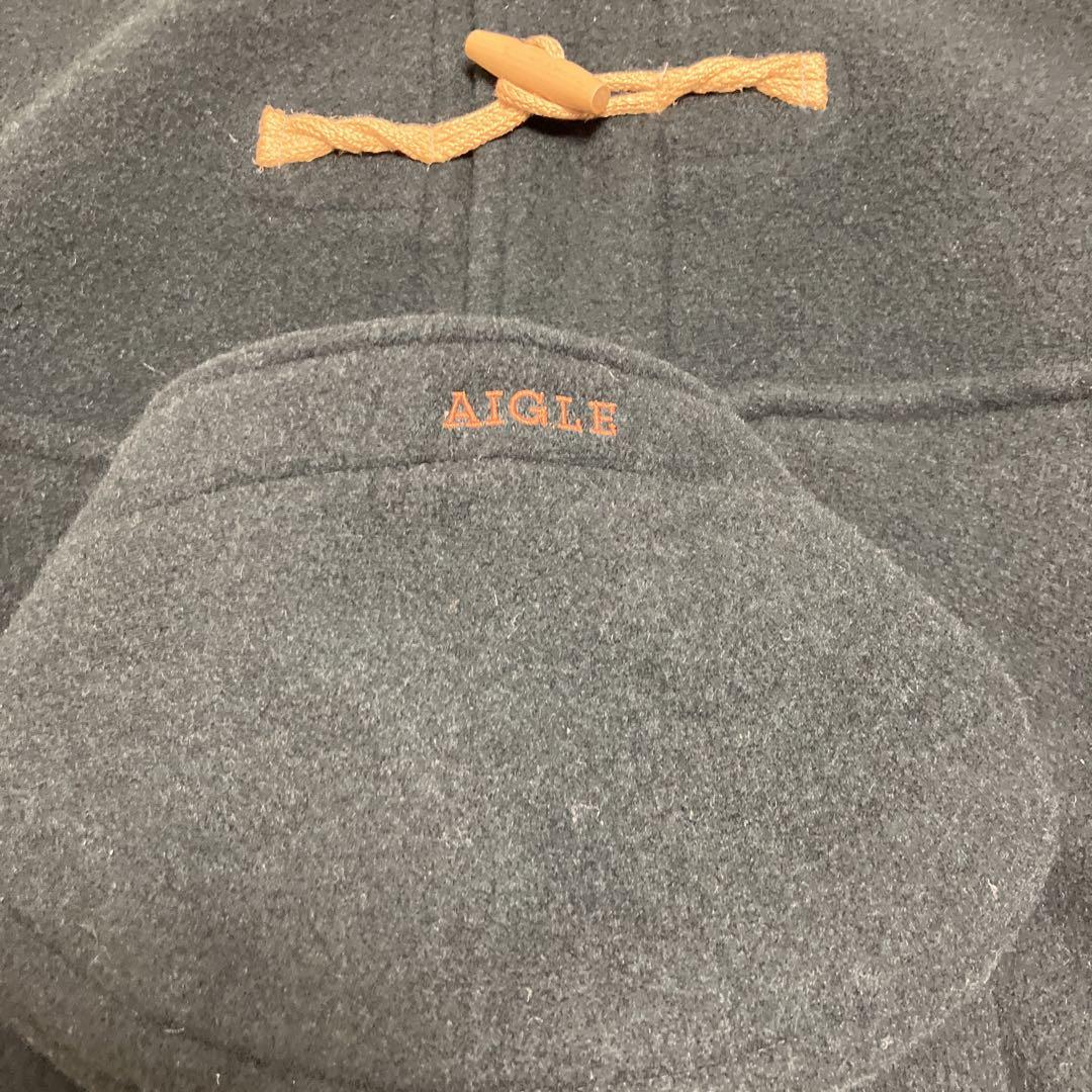 AIGLE ダッフルコート　GRN L 美品