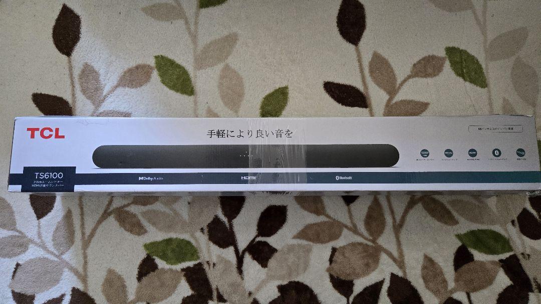 TCL Bluetooth HDMI ARC TS6100 未使用品