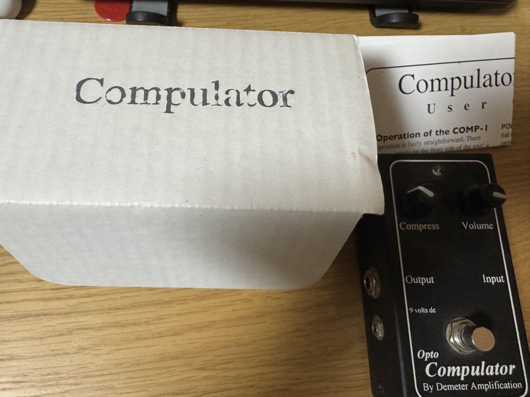 Demeter Opto Compulator コンプレッサー Demeter Compulator Review