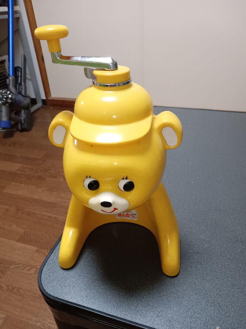 昭和レトロなきょろちゃんかき氷機