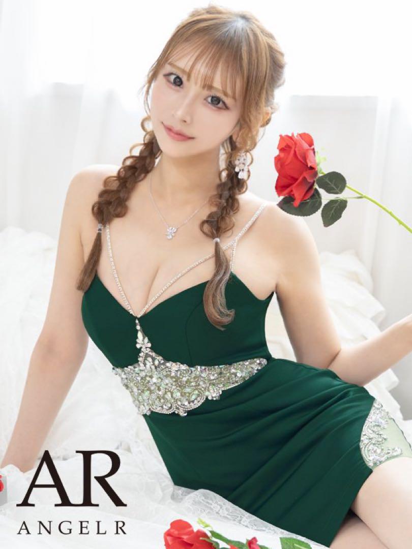 AR ANGELR ダークグリーン ドレス