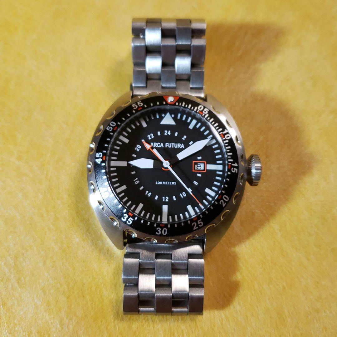 ARCA FUTURA/アルカフトゥーラ 】メンズクォーツ腕時計 GMT