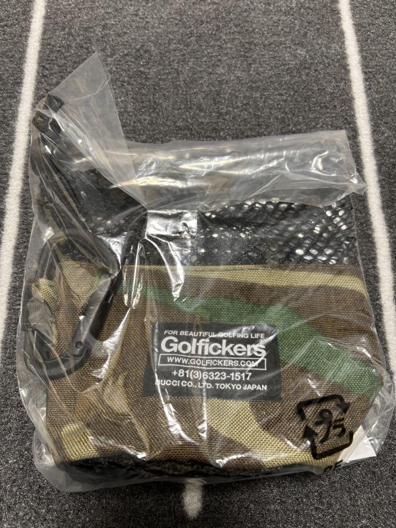 新品！Golfickers ゴルフィッカーズ ボールポーチ　迷彩　完売品