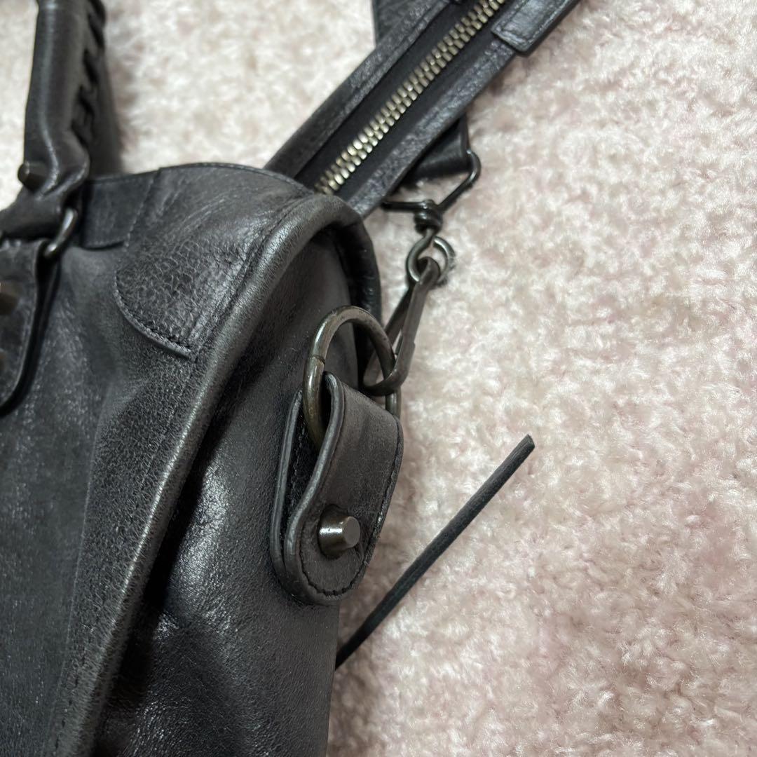 バッグ 00s archive city grunge Leather bag y2k