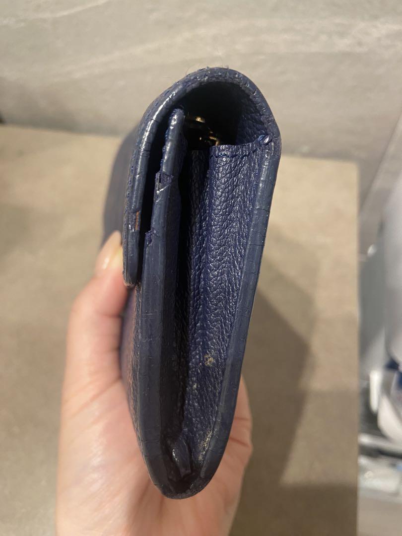 Louis Vuitton レザー長財布　アンプラント