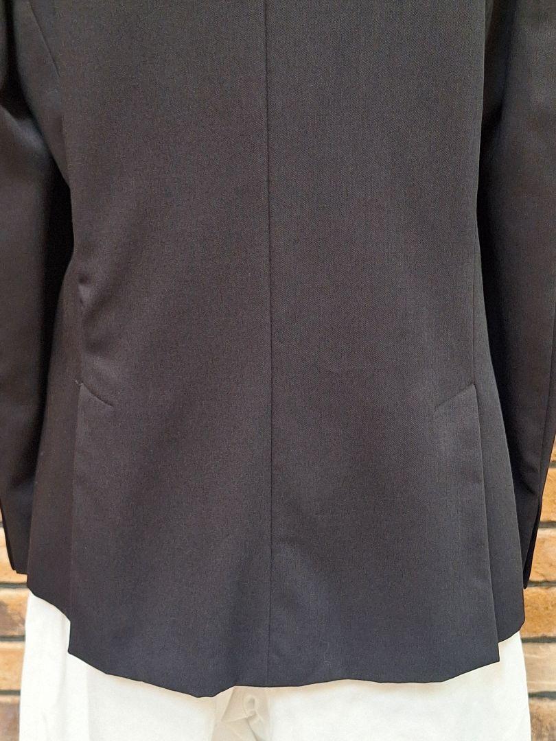 美品　MaxMara 　白タグ　墨黒　ダブル　ジャケット　長袖　肩パッド入り 美品 MaxMara 白タグ 墨黒 ダブル ジャケット 長袖 肩パッド入り
