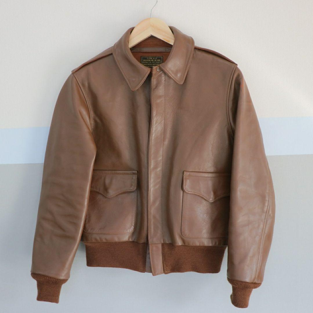 THE REAL McCOY'S A-2フライトジャケット ROUGH WEAR