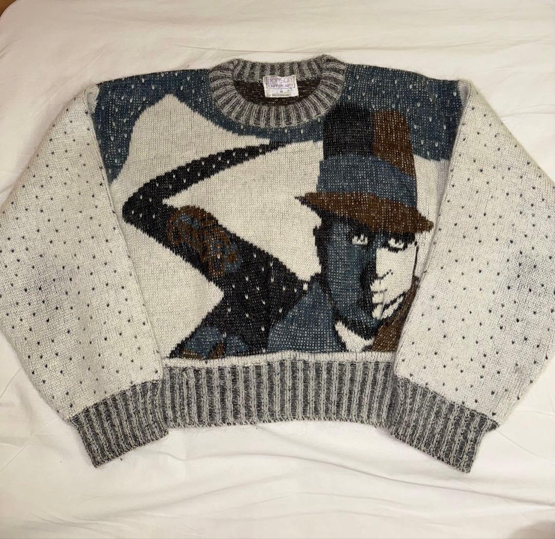 短丈モヘアニット 80's？～90's？クロップドニット ヴィンテージ