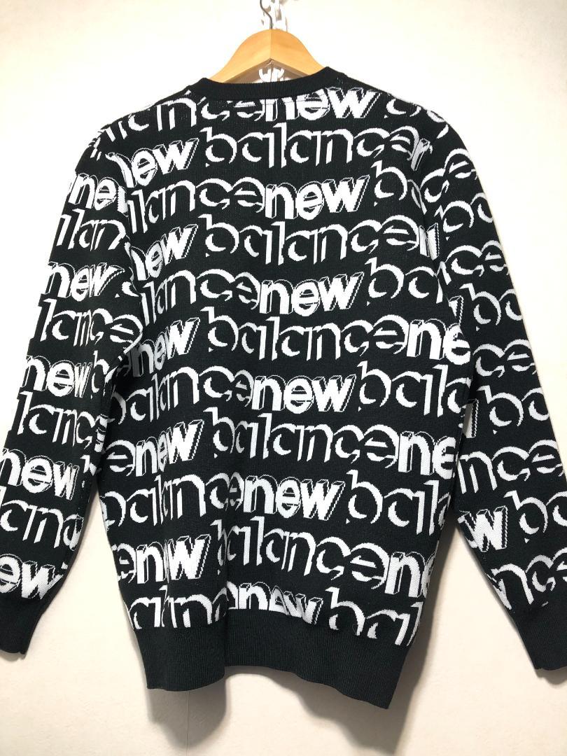 012042 NEW BALANCE GOLF 3Dロゴジャガード クルー 012042 NEW BALANCE GOLF 3Dロゴジャガード クルー