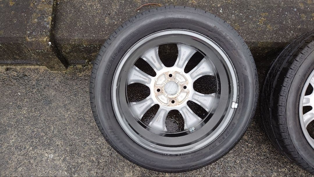 スズキ ワゴンR スティングレー 純正 タイヤホイールSET MH55S 美品 タイヤ付 激安 15インチ 165/55R15  スズキ ワゴンR 純正アルミホイール タイヤセット ワゴンR