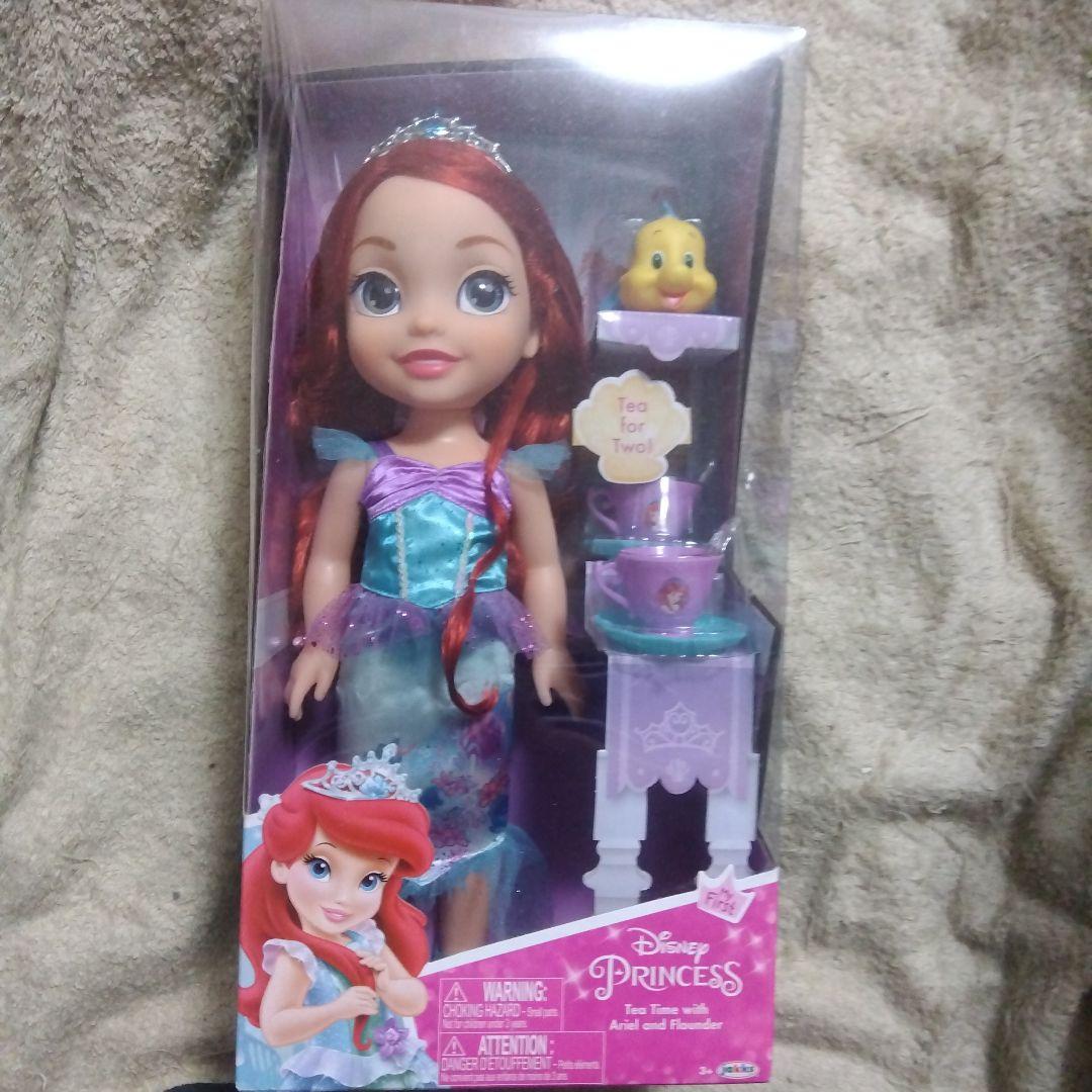 ディズニー プリンセス　人形　テドラードール　アリエル