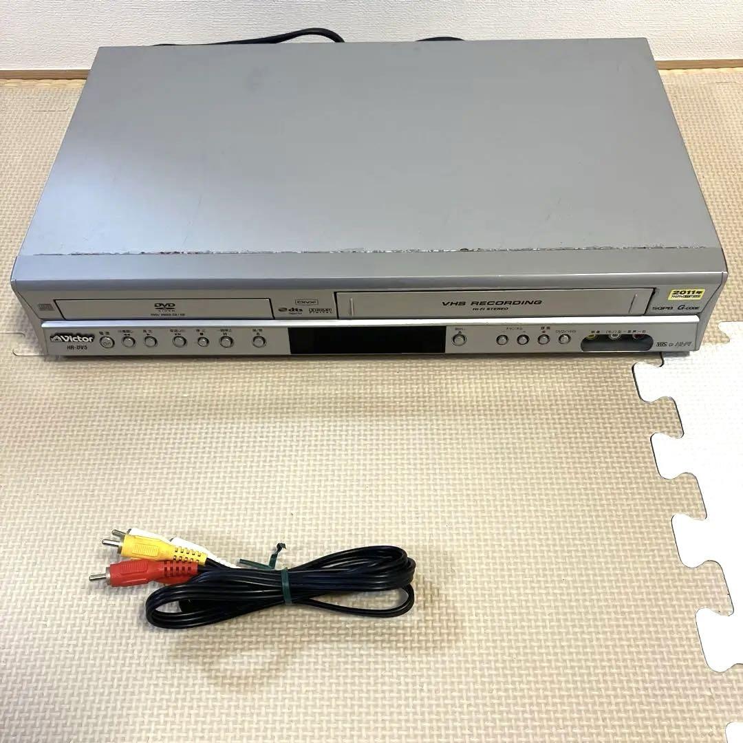 Victor Hi-Fi ステレオ VHS一体型 DVDプレーヤー HR-DV5 Yahoo!オークション - 美品 ビクター HR-DV5 VHS/DVD一体型