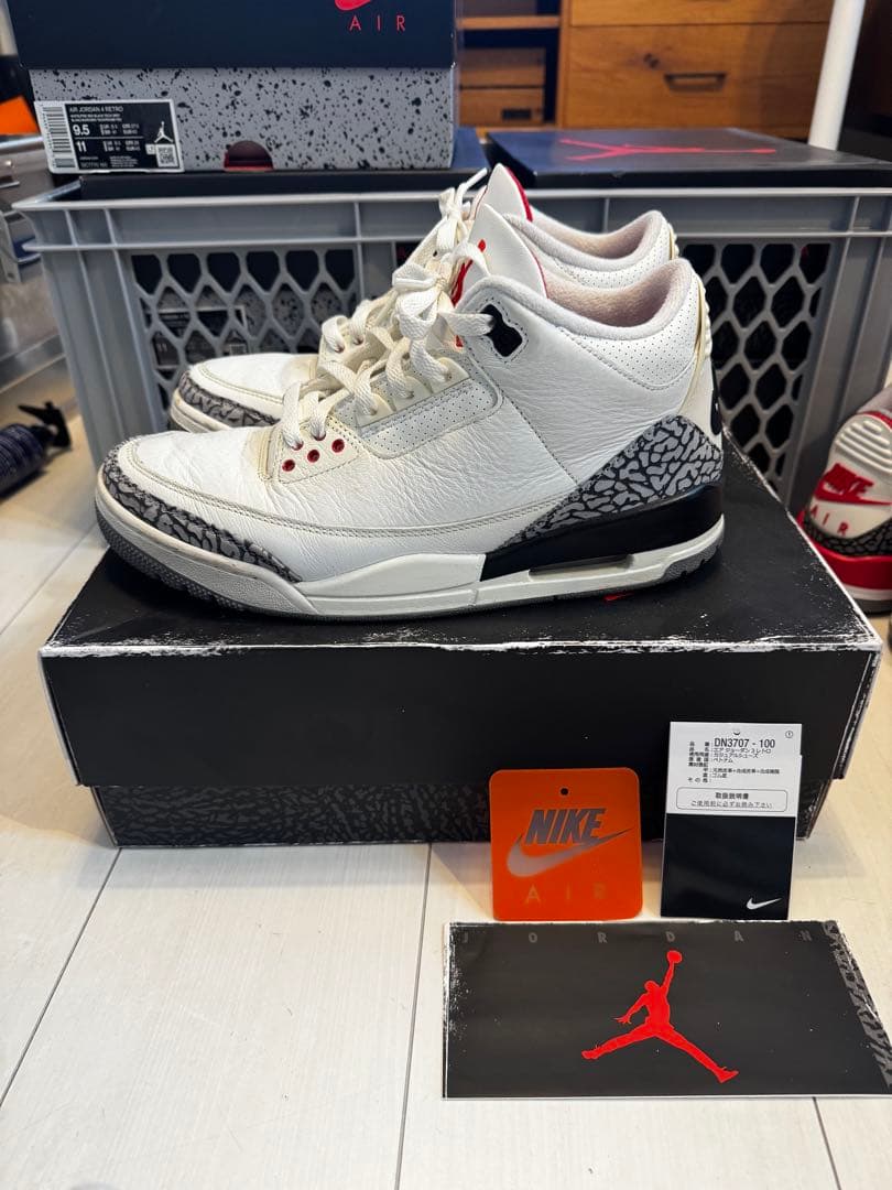 Nike Air Jordan 3 Retro White Cement